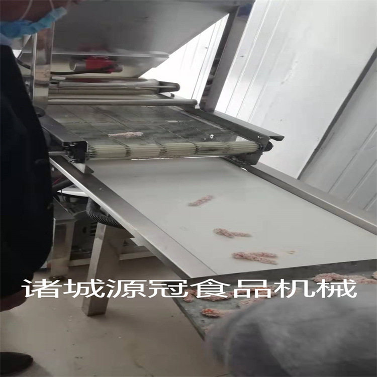 多功能鸡米花裹粉机连续式带鱼段鸡柳鸡排上粉机雪花片粘粉机