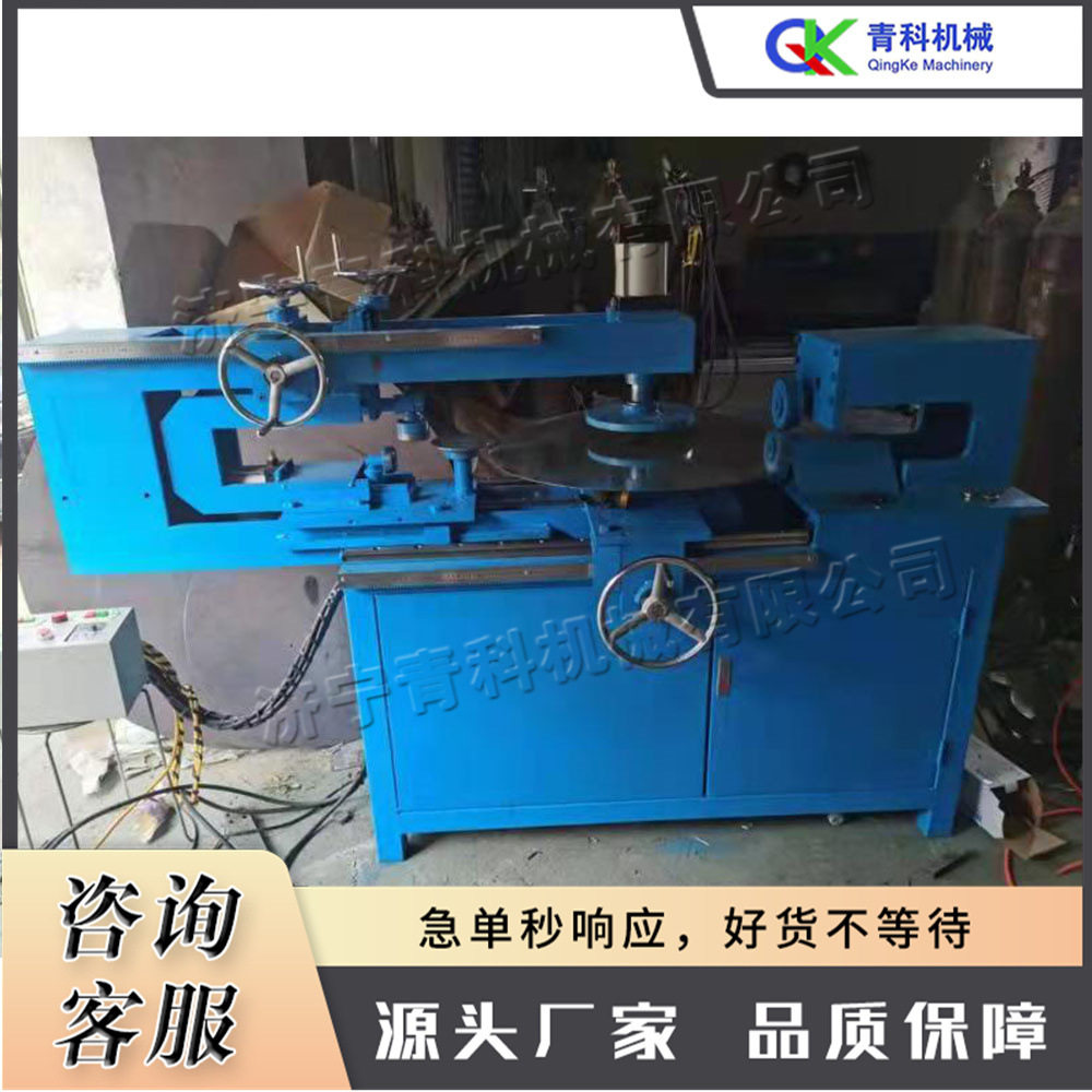 电动金属圆盘折边机 小型台面板卷边设备 不锈钢桌椅面板翻边机