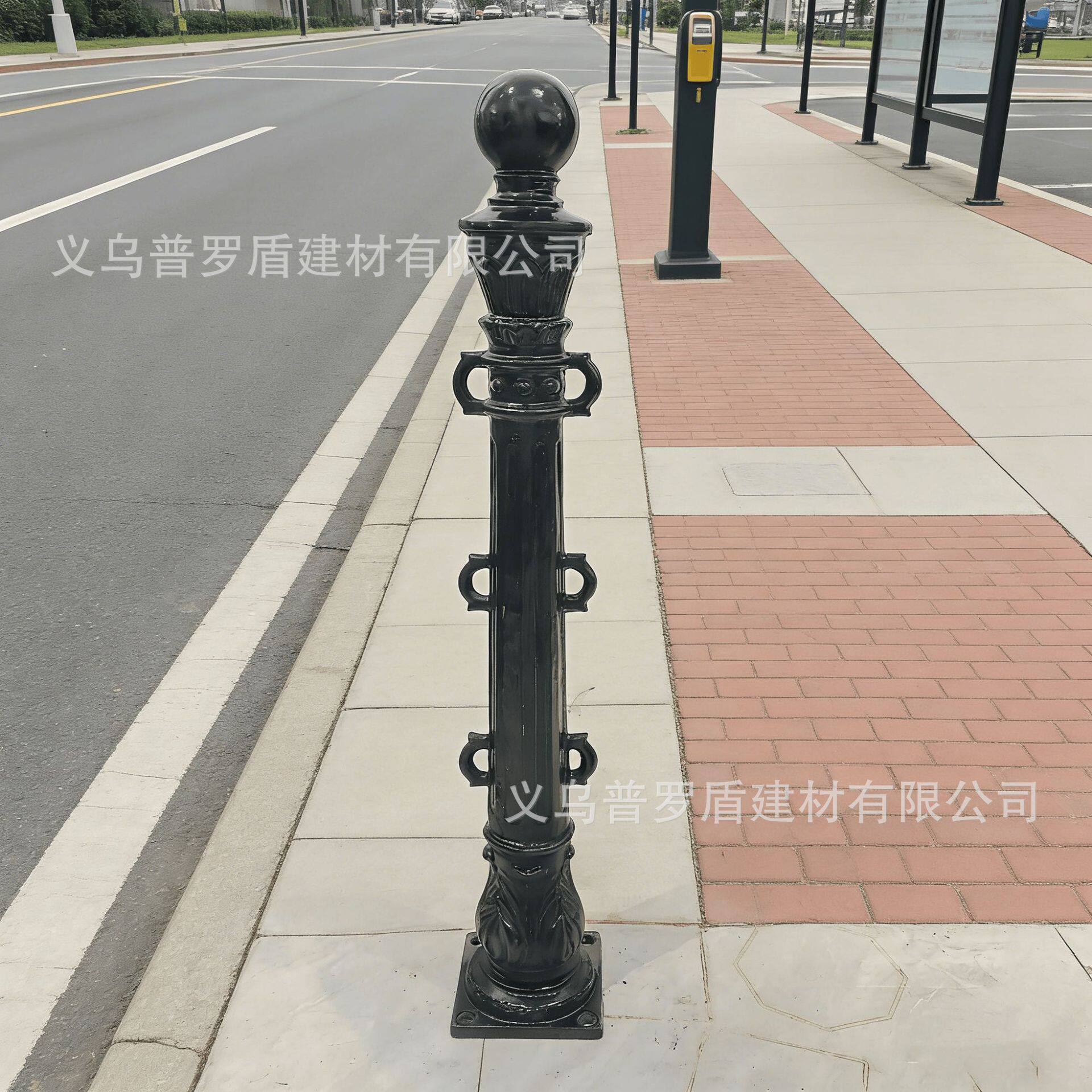 景观防护铸铁罗马柱立柱