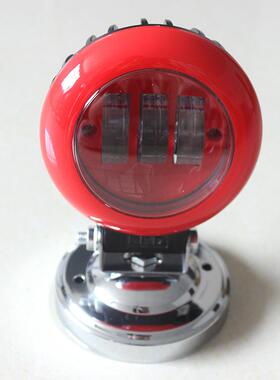 30W汽车led工作灯圆牧马人透镜4寸越野车顶叉车检修汽车改装led灯