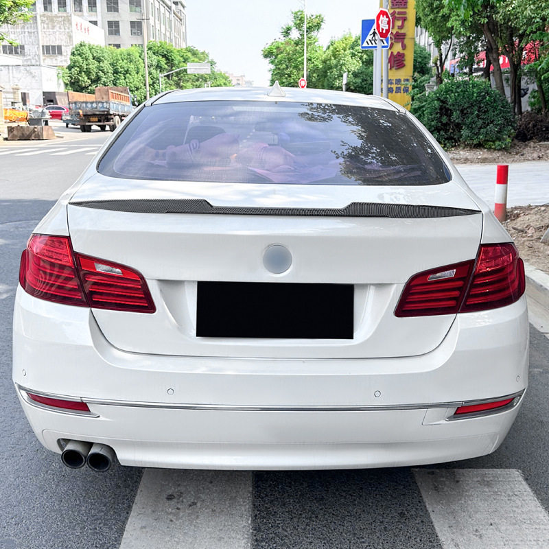适用宝马5系bmw f10 m4 11-17款汽车尾翼顶翼扰流板外饰改装配件