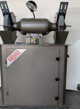 工厂电动除尘砂轮机M3325/M3330/M3335/M3340吸尘环保立式双工位