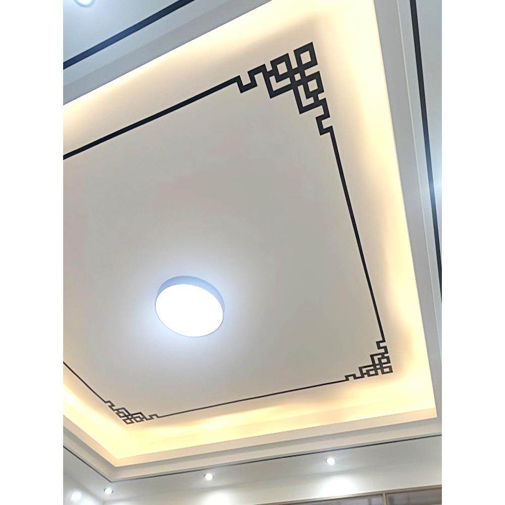 自粘天花板吊顶装饰条全套亚克力镜面墙贴顶角线角花简约现代材料