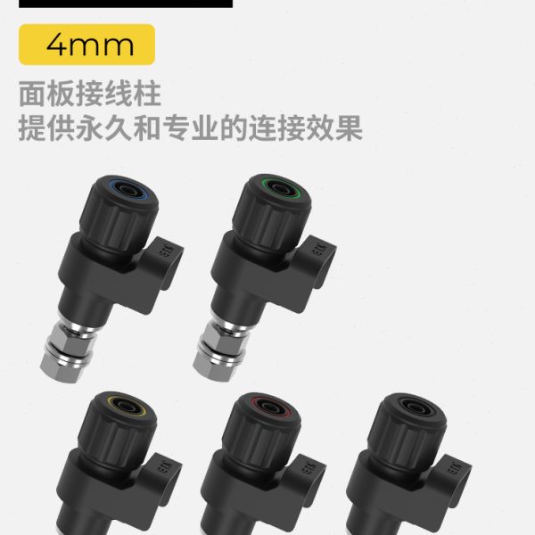 埃塔ETA3311A大电流面板插座4mm面板接线柱纯铜镀镍60A接线端子