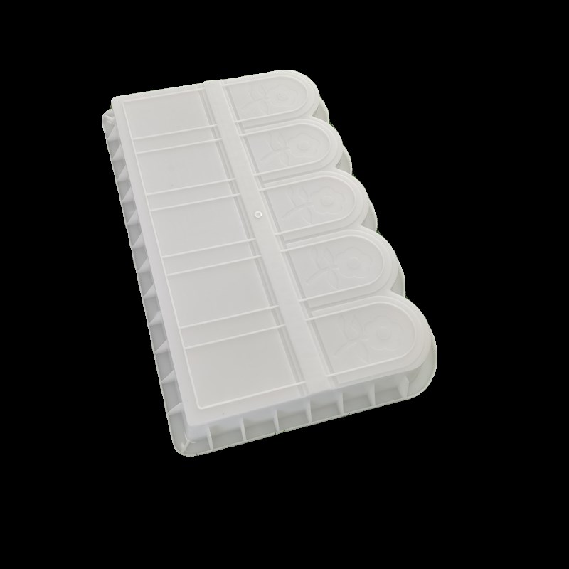 花池仿古围栏水泥栅栏围砖模具菜园花园庭院篱笆花坛路沿石模型