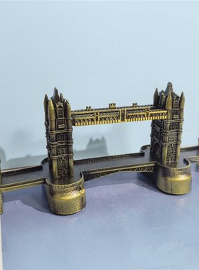 英国伦敦塔桥模型摆件创意家居装饰品办公室桌面生日礼物旅游纪念