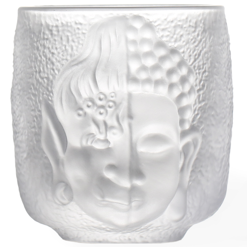 左茗右器玻璃一念杯主人杯个人专用功夫茶杯高端茶具杯子日式单杯