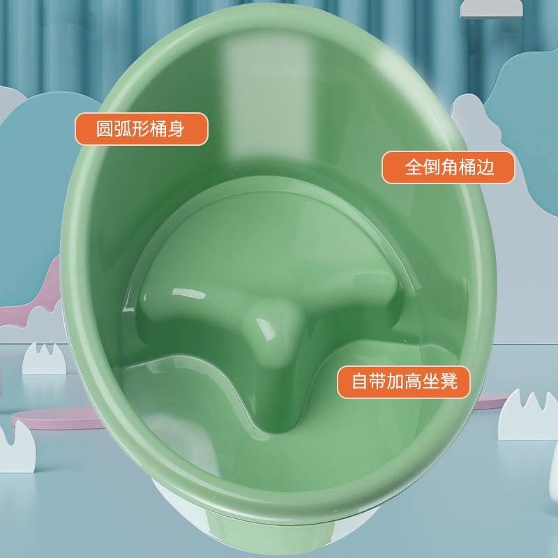 儿童洗澡桶3到12岁折叠塑料浴桶宝宝浴盆可坐婴儿沐浴桶大号洗澡