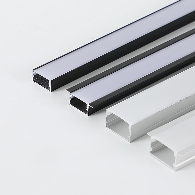led线形灯槽铝合金嵌入式条形铝槽u型线性灯槽明装暗装卡槽线条灯