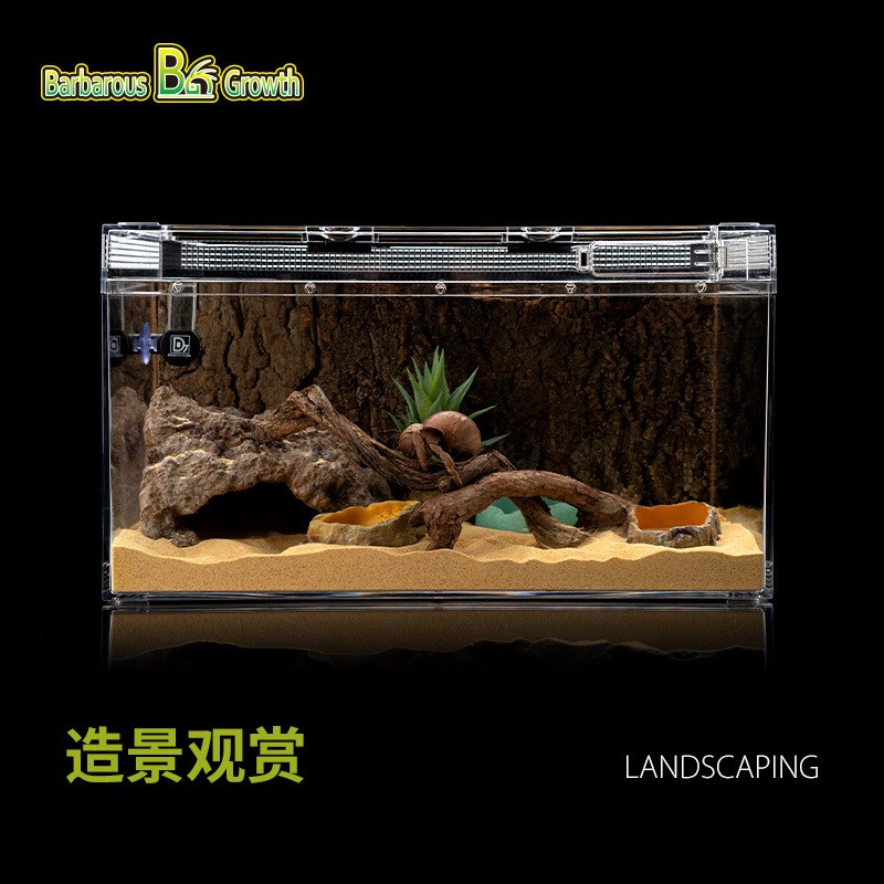 爬宠躲避屋仿岩石树洞豹纹守宫蜥蜴肥尾瘤尾宠物蛇小窝饲养箱造景