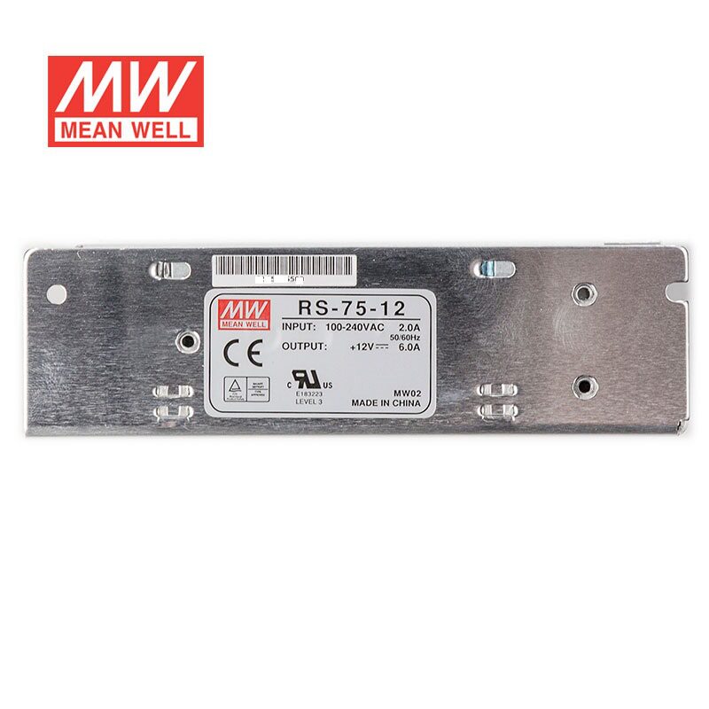 明纬开关电源RS-75-1272W12V6A
