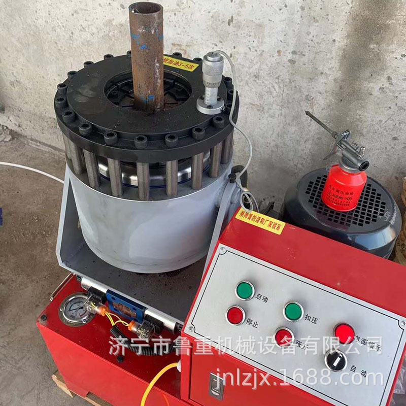 厂家直销不锈钢管缩管机 铁管建筑架子管管子缩管机认购金