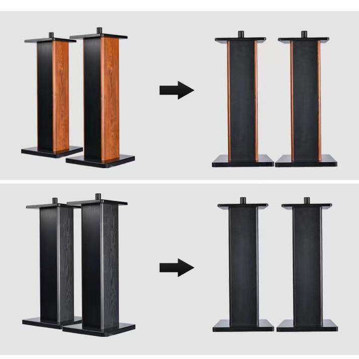 专业HiFi音箱支架8/10/12/15寸舞台音响木质架子音箱落地支架底座