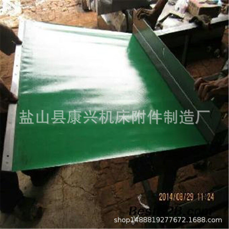 耐高温不锈钢带机床卷帘防尘罩防水防油卷帘式伸缩防护罩耐腐蚀