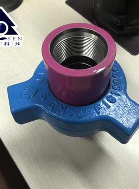 现货锻造2寸3寸FIG1502螺纹/焊接油壬高压由壬