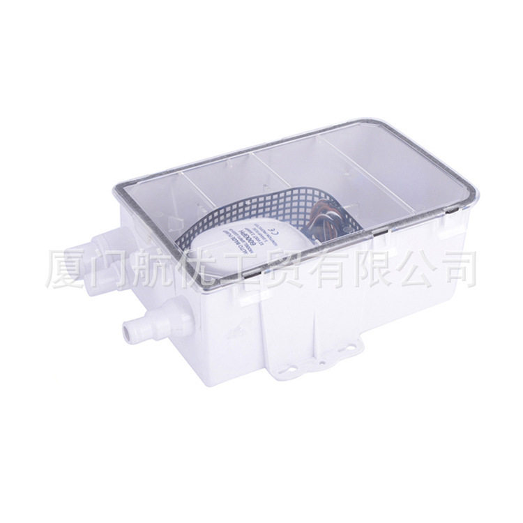 船用游艇露营房车12V24V直流洗澡淋浴全自动浴室泵舱底泵抽排水泵