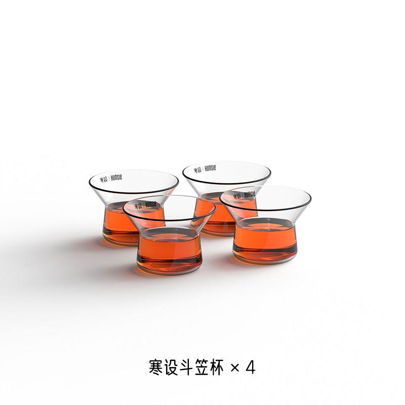 寒设玻璃杯透明高硼硅烧水泡茶专用茶水杯家用飘逸壶套装茶壶杯子