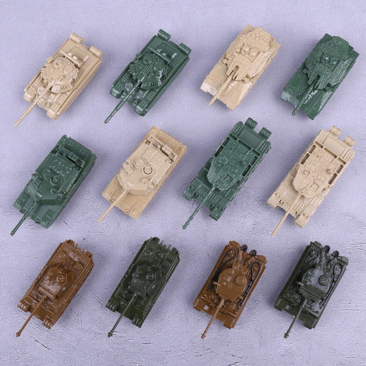 4D正版 1/144重型主战小坦克模型成品虎豹式99式滑行军事战车玩具