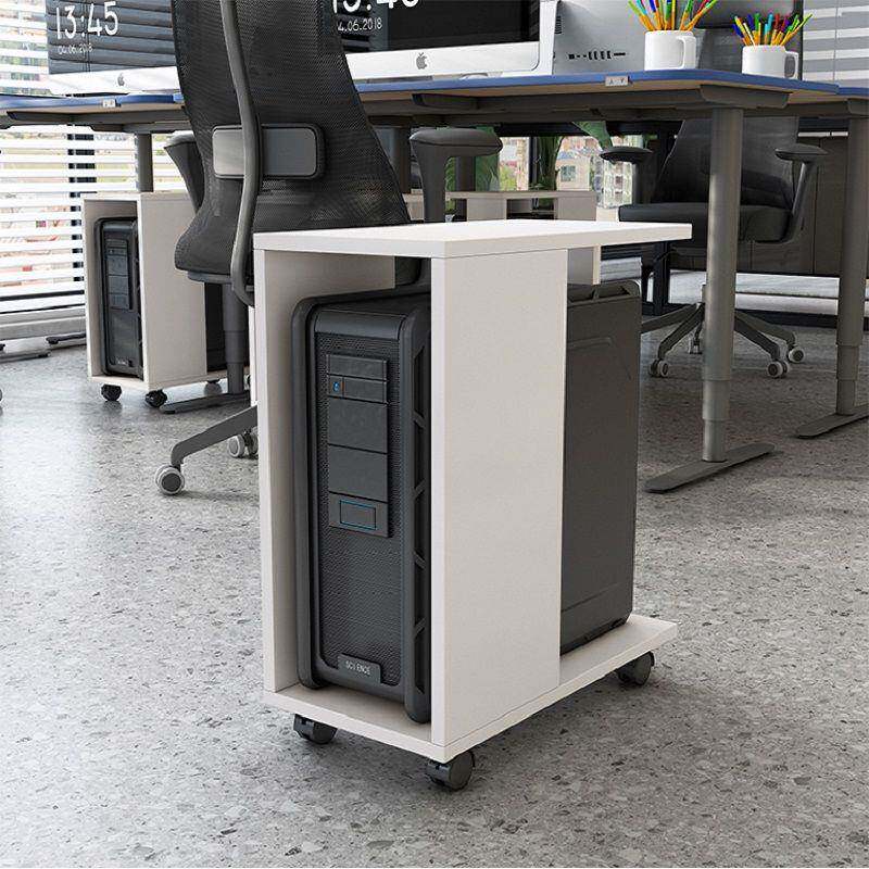 电脑主机放置柜托 托架收纳主机壳拖架散热主机防尘桌上型电脑电