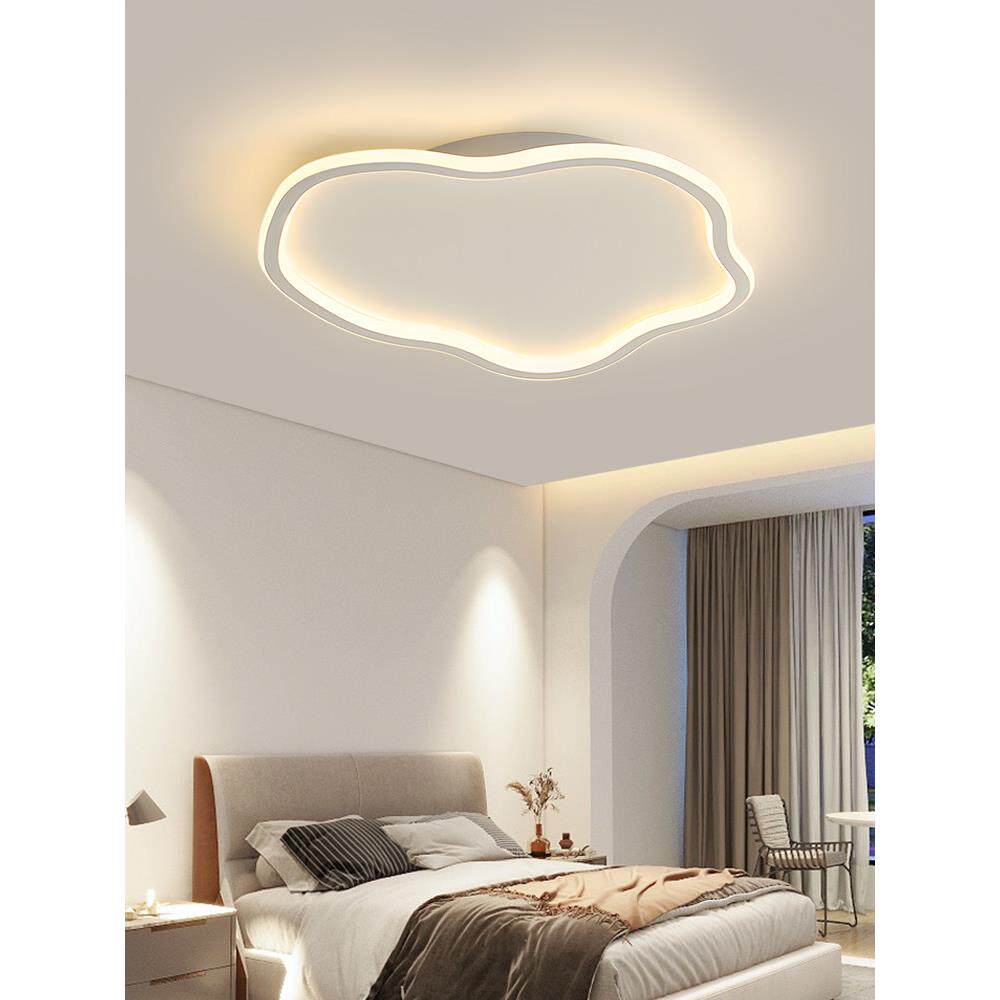 吸顶灯北欧圆形卧室LED灯具现代简约大气2024新款房间餐厅灯主灯