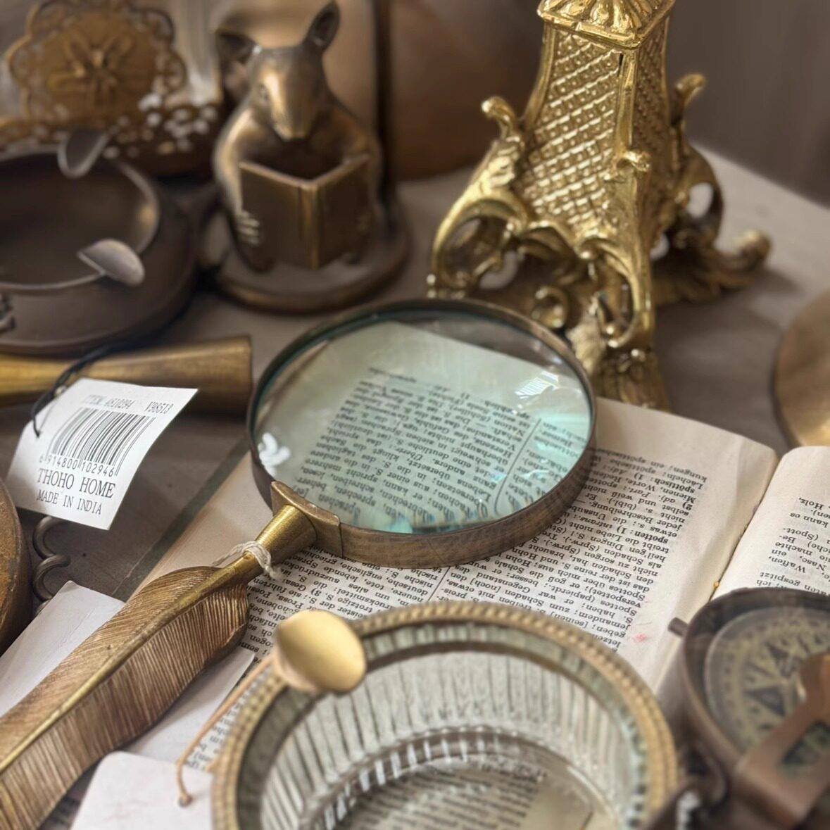 【样品特价】法式古董氛围感密室道具咖啡店装饰写真馆金色装饰品