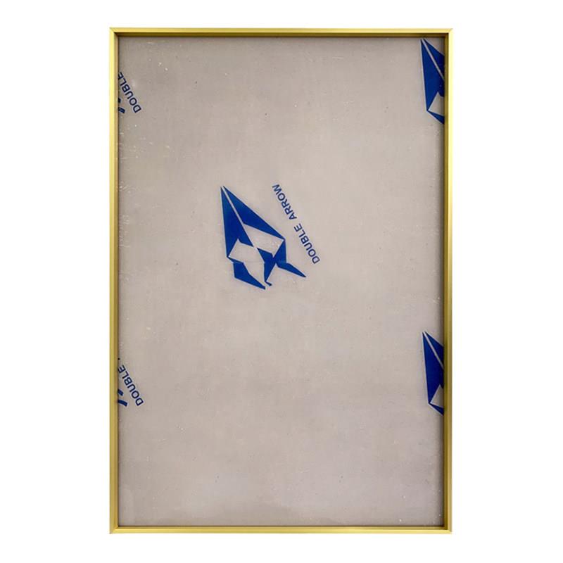 钻石画裱框十字绣画框带玻璃定制拉丝铝合金属外框架子自己装画框