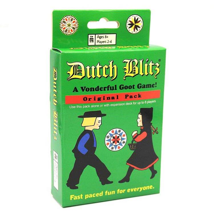英文版 荷兰闪电战Dutch Blitz Card Game Basic 聚会桌游纸牌