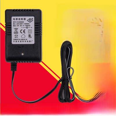 儿童电动车充电器6v12v遥控汽车童车摩托车玩具车通用圆孔适配器