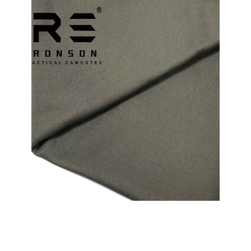 戎盛涤氨磨毛弹力布料黑色RG卡其色柔软舒适耐磨蛙服驱干部位面料