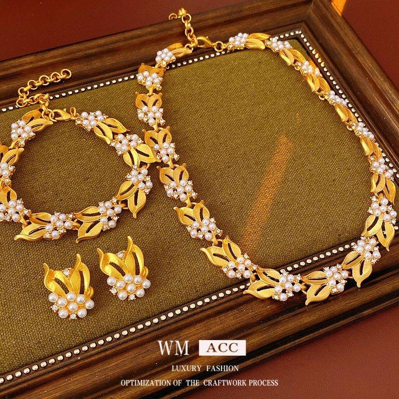 吊坠饰品锆石手链珍珠vintage