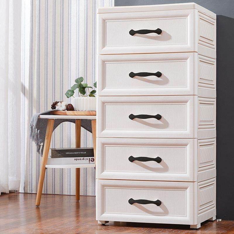 加大欧式抽屉式收纳柜塑料婴儿童衣柜宝宝柜子储物柜整理箱五斗柜