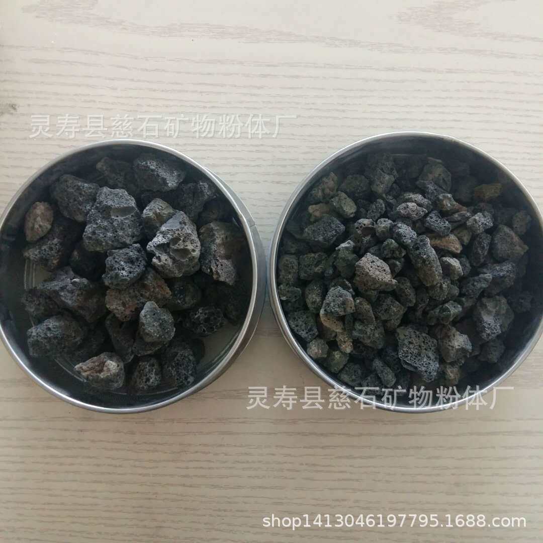 批发火山岩滤料用火山岩红色黑色火山岩火山石
