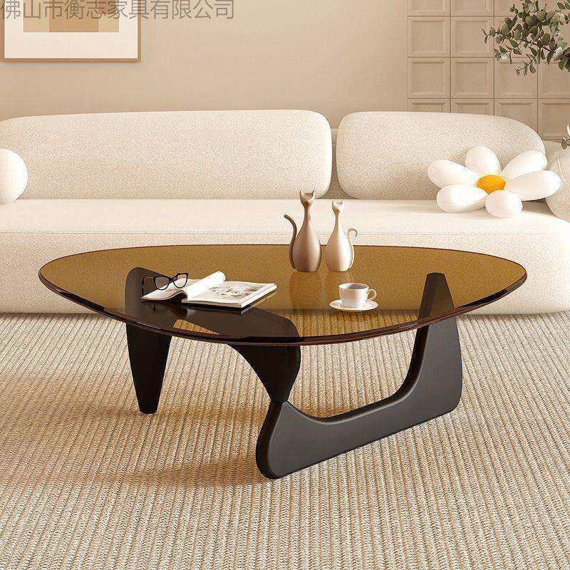 玻璃茶几创意网红茶几客厅家用小户型茶几现代简约轻奢极简小桌子