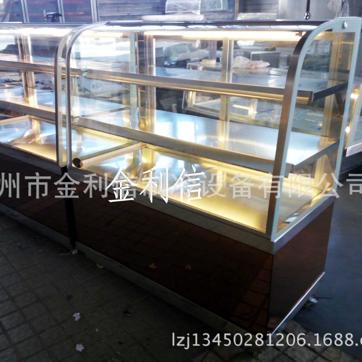 不锈钢酥饼陈列加热展示柜三层鸡扒煎饼电热保酥陈列展示柜