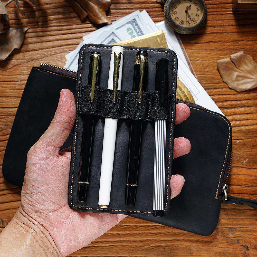 疯马皮拉链钢笔袋欧美收纳包多支笔文具盒大容量可移动笔盒,鲜花速递/花卉仿真/绿植园艺,割草机/草坪机,淘宝优惠券,粉丝福利购,淘宝优惠卷