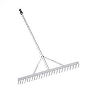 田径跳远沙坑平沙器铝耙搂草树叶刮落叶耙农用草耙平沙耙