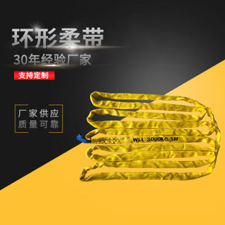 环形柔带 结实牢靠编织紧密批发定 制  高强涤纶带