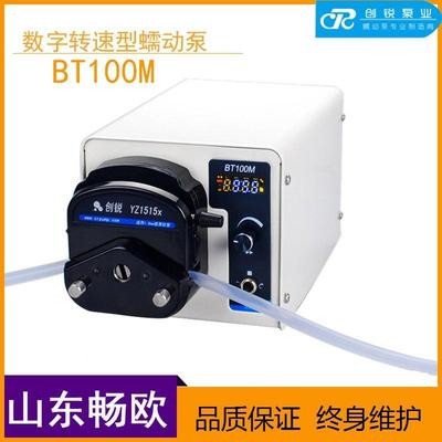 创锐数字调速调流量蠕动泵BT100M配泵头YZ1515X/YZ2515X/DG-1-2-4
