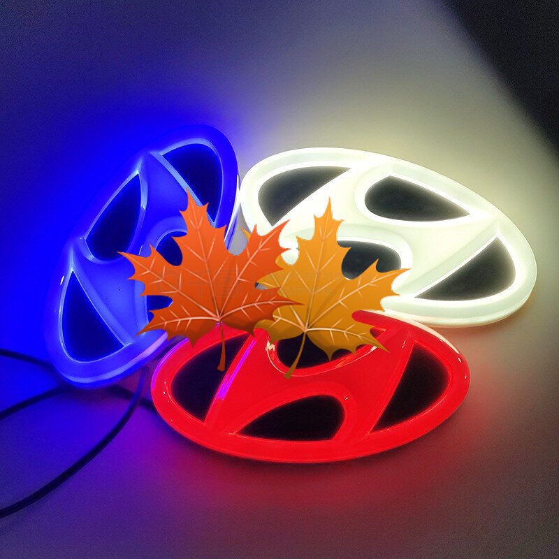 现代悦动途胜4D冷光LED车标灯