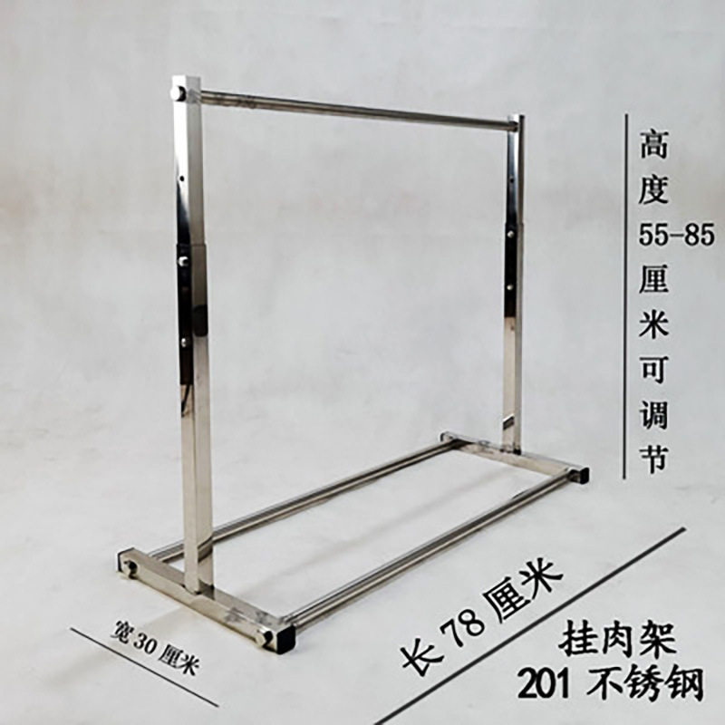 展示架挂腊肉的架子不锈钢烤鸭烤烤鹅烧鸡乳鸽叉烧腊肉桌上挂肉架