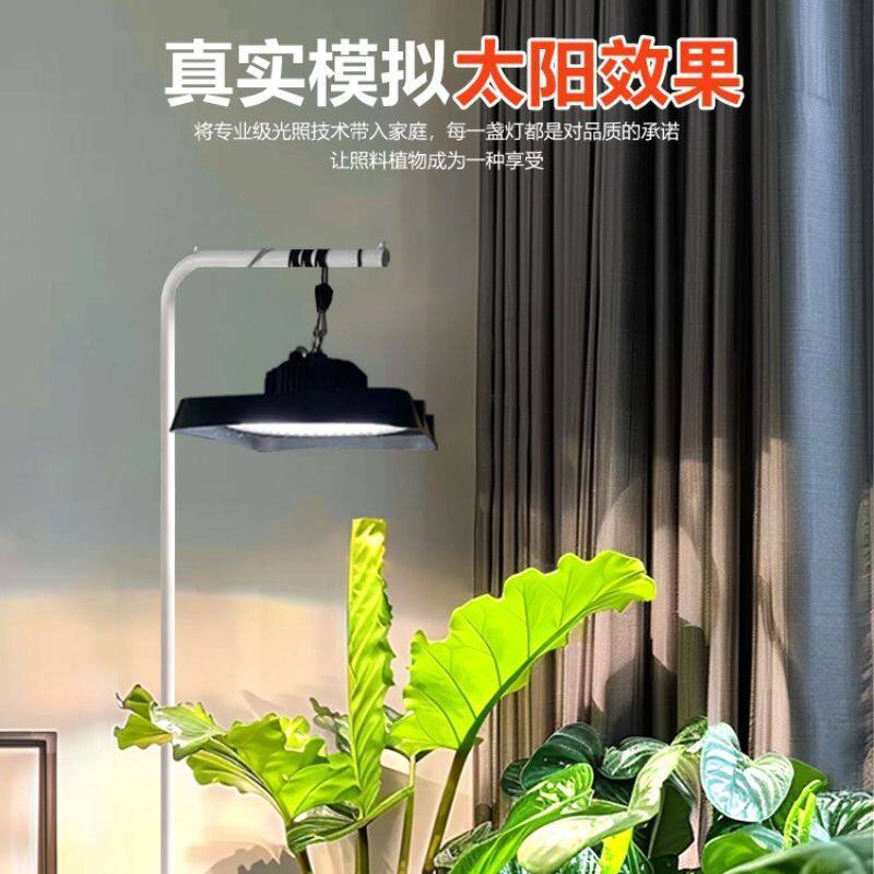 全光谱吊灯庭院灯家用防水花园阳台植物补光灯多肉花卉照明灯