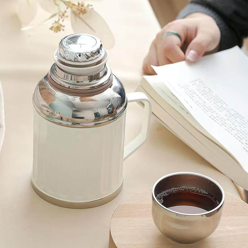 保温杯男高颜值保温壶茶水分离显温表保温壶家用茶杯盖白茶泡茶壶,金属材料及制品,金属加工件/五金加工件,淘宝优惠券,粉丝福利购,淘宝优惠卷