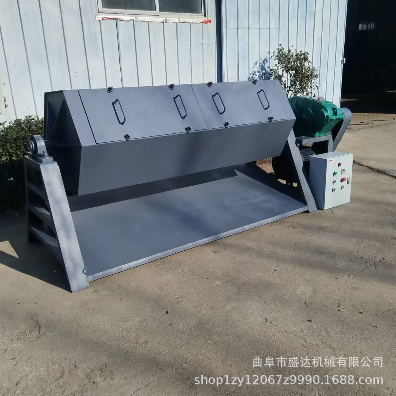 六角滚筒钻孔抛光机雨花石去棱角