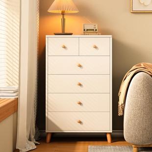 斗柜卧室抽屉柜五斗柜简约现代客厅收纳小立柜家用床尾柜储物柜子
