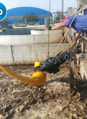 潜水推流器QJB4/4-2500/2-42如何安装布置