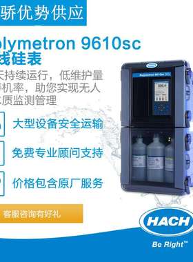 哈希 无机离子在线分析仪 Polymetron 9610sc 在线硅表