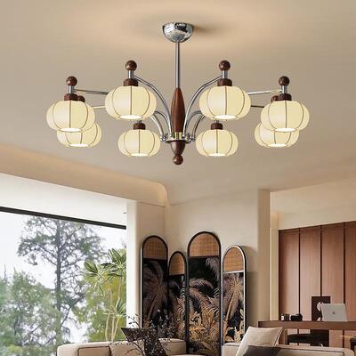 法式中古风客厅吊灯美式复古高级感卧室灯饰设计师餐厅吧台灯具