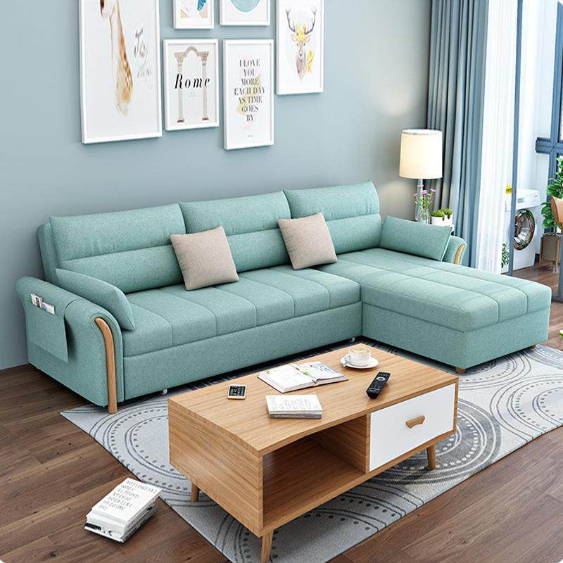 美式极简布艺小户型客厅卧室可储物折叠坐卧两用多功能组合沙发床,鲜花速递/花卉仿真/绿植园艺,割草机/草坪机,淘宝优惠券,粉丝福利购,淘宝优惠卷