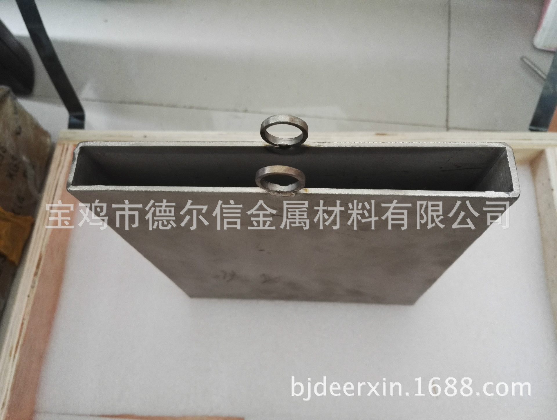 镍盒子镍板加工制品焊接镍盒子铆接镍盒子镍坩埚镍容器