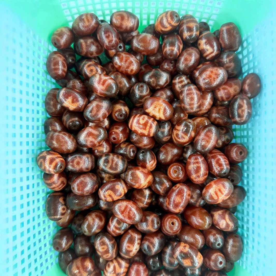 5A老矿红肉天珠玛瑙颈饰
